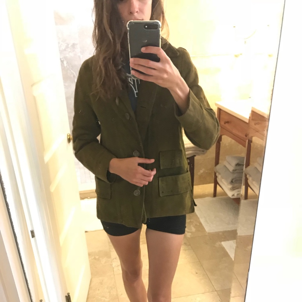 Suede vintage jacket